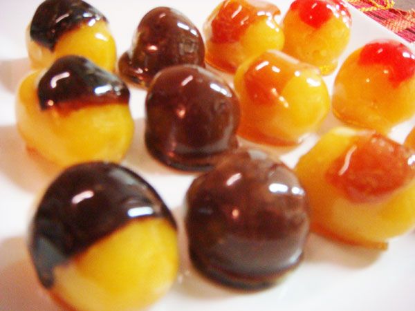 mini  docinhos caramelados.